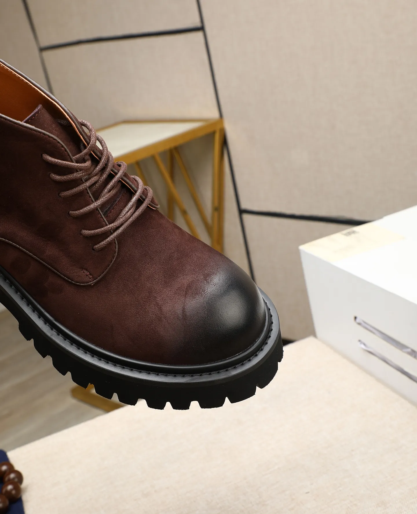 Men's men's shoes 💰580 high-end version. PRADA (Prada) men's casual style, compare the quality at the counter 🧚🏿♂️Imported cowhide fabric 🐎Water-dyed comfortable and soft cowhide lining for feet 🐂Genuine leather outsole with label 🎉 Size 38-44. Can be customized for 45💥🏆